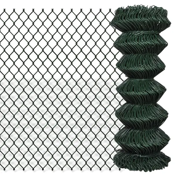 Gossi gard de legatura din plasa, verde, 1 x 15 m, otel