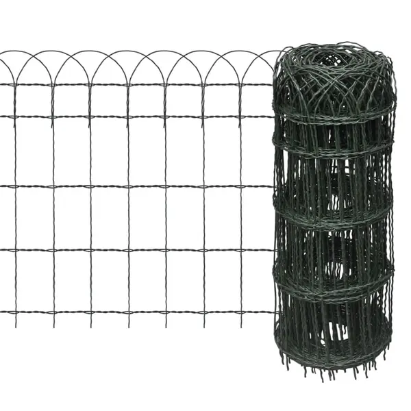 Gossi gard delimitare gradina fier vopsit electrostatic 25 x 0,65 m