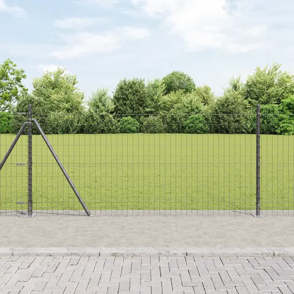 Gossi gard euro cu 13 posturi flanjate 1x25 m otel zincat