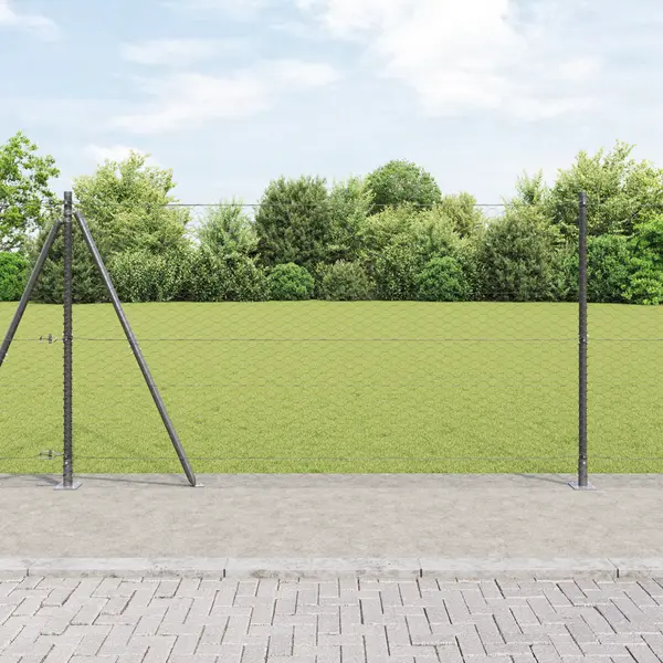 Gossi gard hexagonal gri 1.4x25 m otel
