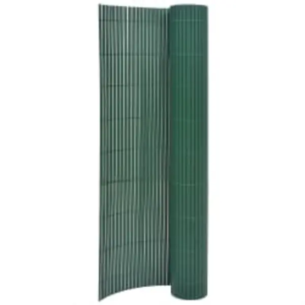 Gossi gard pentru gradina cu 2 fete, verde, 110x400 cm