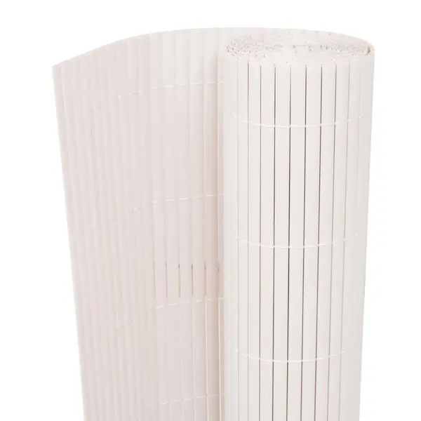 Gossi gard pentru gradina, cu doua fete, 90 x 300 cm, alb