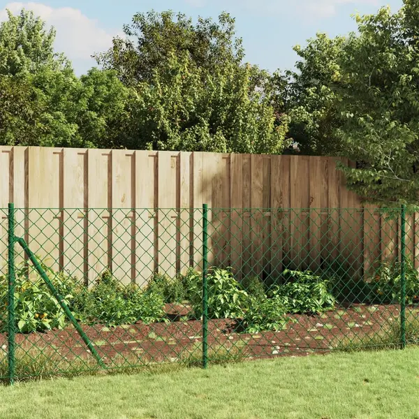 Gossi gard plasa de sarma cu bordura, verde, 0,8x10 m