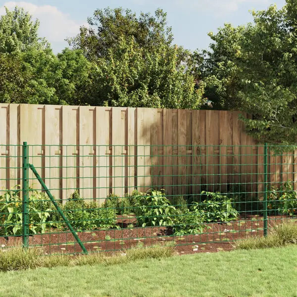 Gossi gard plasa de sarma cu tarusi de fixare, verde, 1,1x10 m