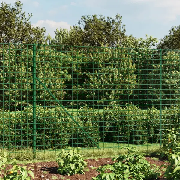 Gossi gard plasa de sarma cu tarusi de fixare, verde, 1,4x25 m