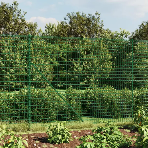 Gossi gard plasa de sarma cu tarusi de fixare, verde, 2x25 m