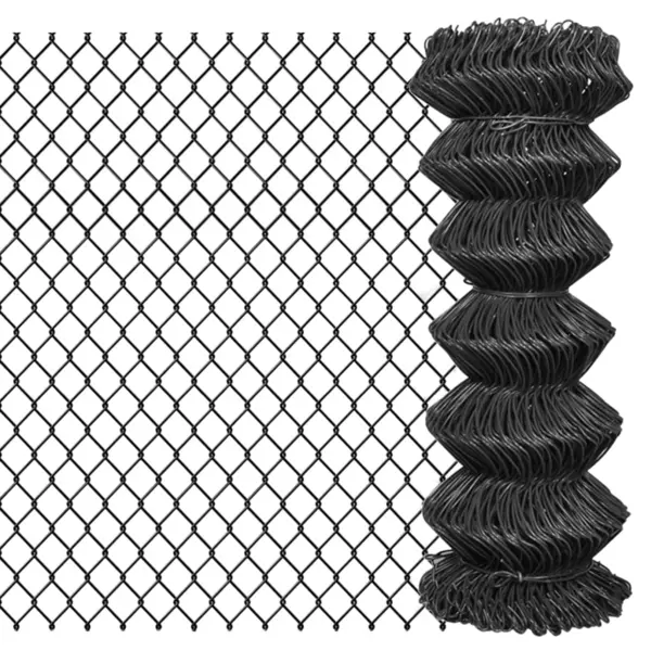 Gossi gard plasa de sarma, gri, 15 x 1 m, otel