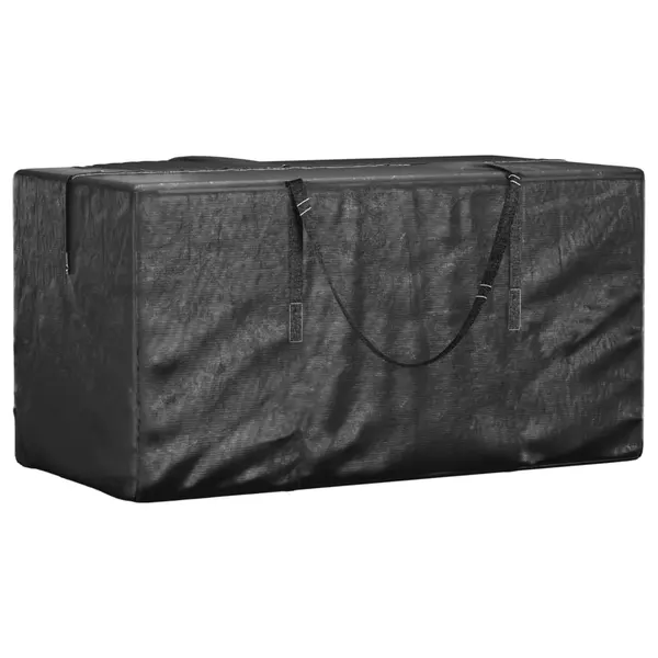 Gossi geanta depozitare brad de craciun negru 150x75x75cm polietilena