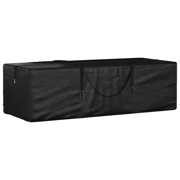 Gossi geanta depozitare perne gradina, negru 135x40x55 cm polietilena