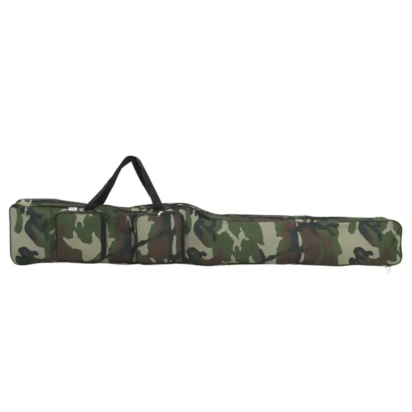 Gossi geanta pentru undita, verde camuflaj, 150 cm, tesatura oxford