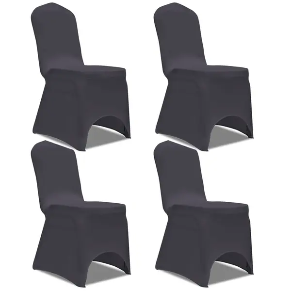 Gossi husa de scaun elastica, 4 buc., antracit