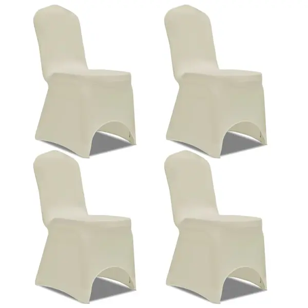 Gossi husa de scaun elastica, 4 buc., crem