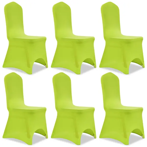 Gossi husa de scaun elastica, 6 buc., verde