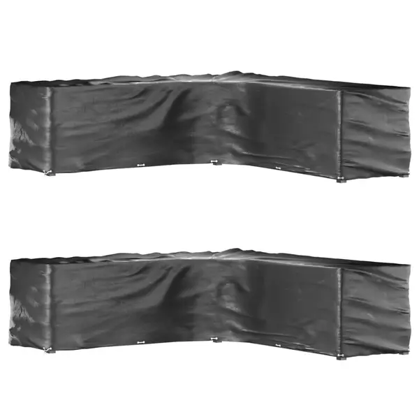 Gossi husa mobilier de gradina forma in l, 20 ocheti, 300x300x90 cm