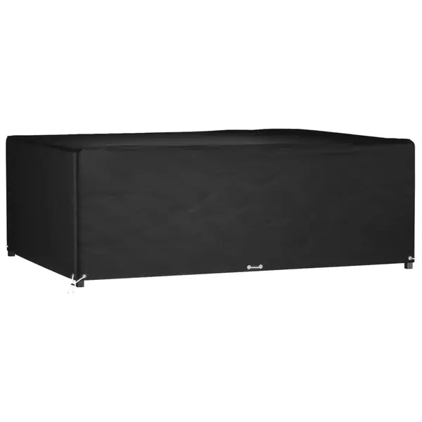Gossi husa pentru mobilier gradina, 12 ocheti, 270x180x90 cm, patrat