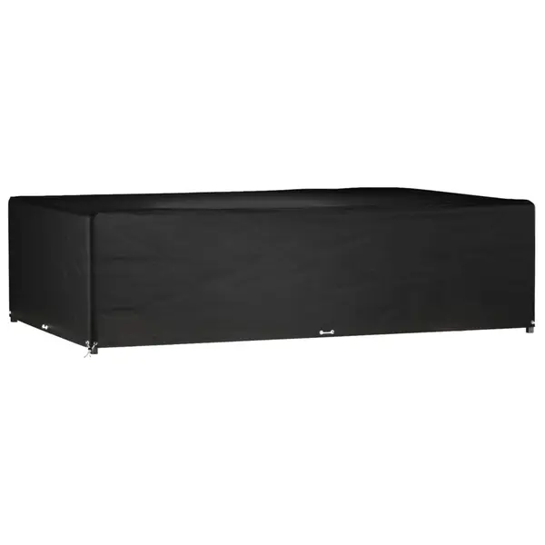Gossi husa pentru mobilier gradina, 16 ocheti, 325x205x90 cm, patrat