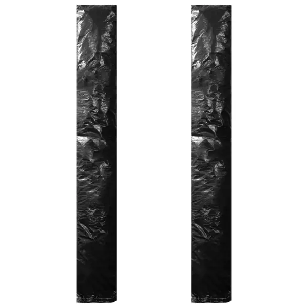 Gossi huse de umbrela cu fermoar, 2 buc., 175 cm, pe