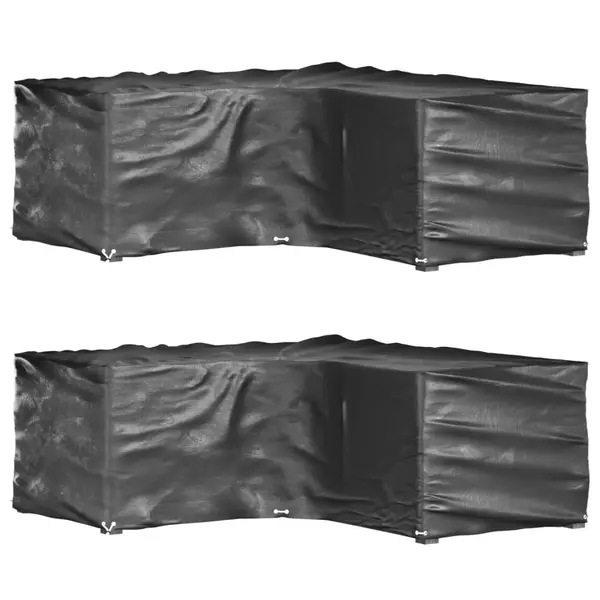 Gossi huse mobilier de gradina in forma de l 12 ocheti, 185x185x70 cm
