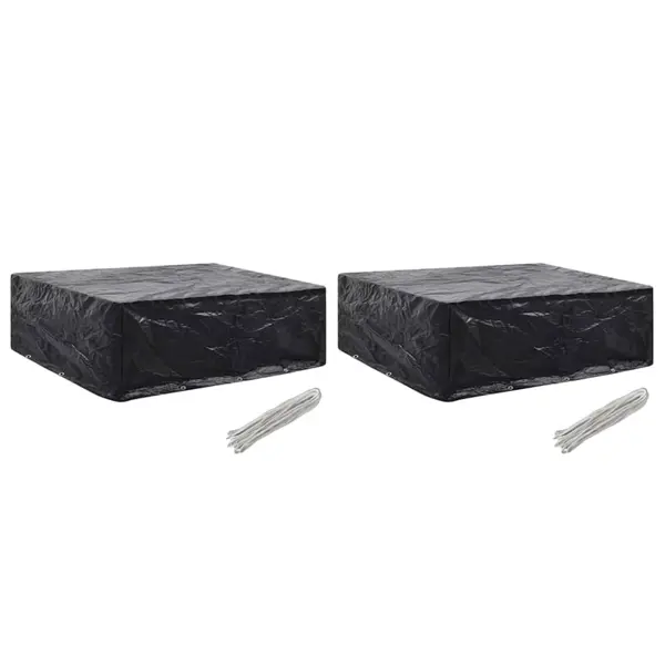 Gossi huse mobilier gradina, 2 buc., 8 ocheti, 250 x 210 x 90 cm