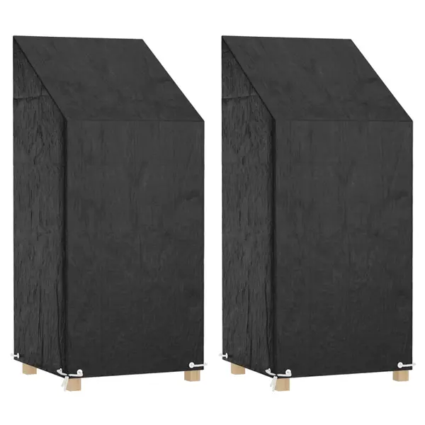 Gossi huse scaun gradina 2 buc, 8 ocheti 65x65x110/150 cm polietilena
