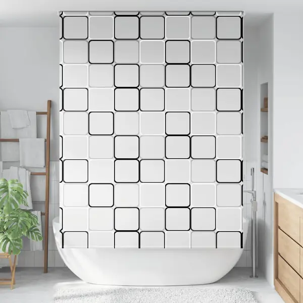 Gossi jaluza cu rola de dus 150x240 cm latime material 146 cm