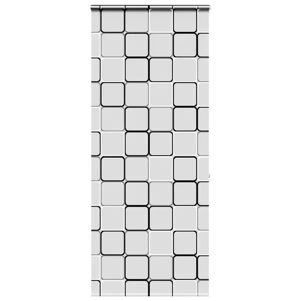 Gossi jaluza cu role de dus cu caseta 100x240 cm latime material 96cm