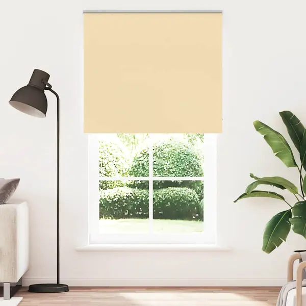 Gossi jaluza cu role opace bej 135x210 cm latime material 131,6 cm