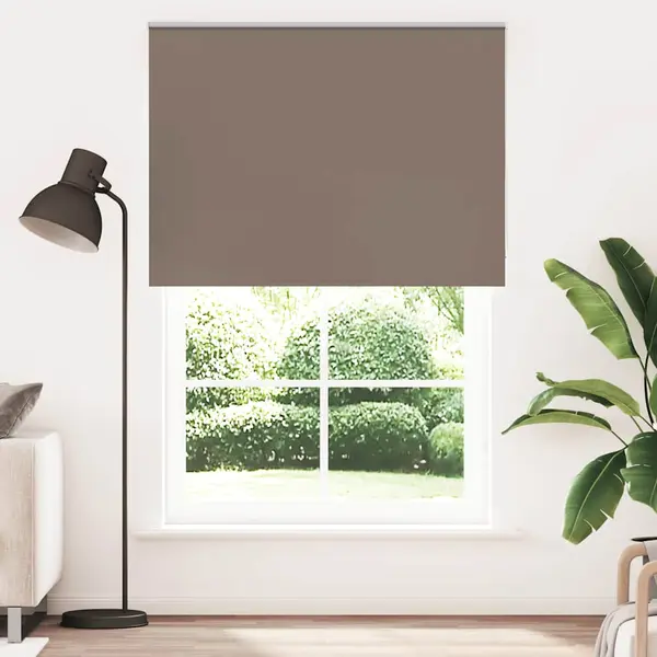 Gossi jaluza cu role opace cafea 160x230 cm latime material 156,6 cm