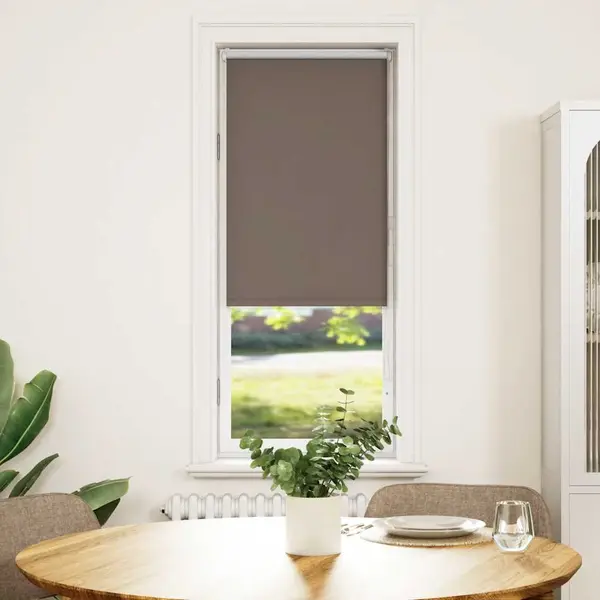 Gossi jaluza cu role opace cafea 40x130 cm latime material 35,7 cm