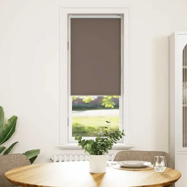 Gossi jaluza cu role opace cafea 50x150 cm latime tesatura 45,7 cm