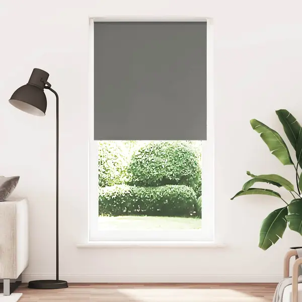 Gossi jaluza cu role opace gri 115x230 cm latime material 110,7 cm