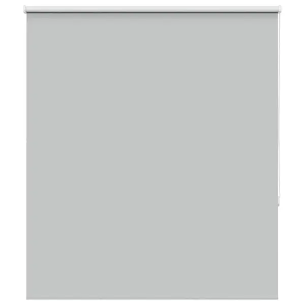 Gossi jaluza cu role opace gri deschis latime material 136,6 cm