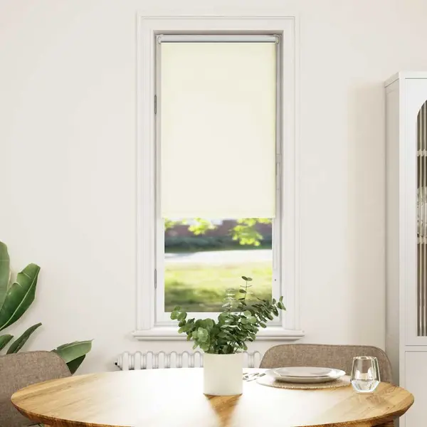 Gossi jaluza cu role opace ivoar 60x130 cm latime material 55,7 cm