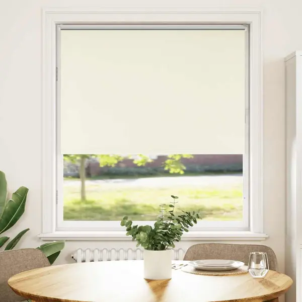 Gossi jaluza cu role opace ivoar 90x130 cm latime material 85,7 cm