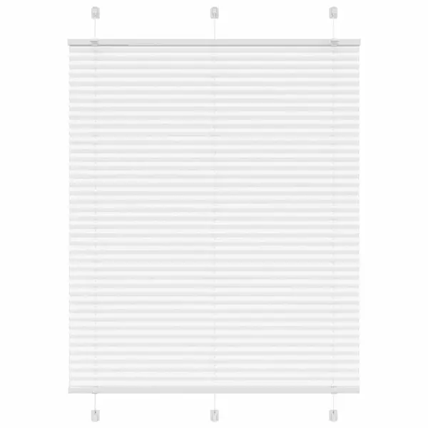 Gossi jaluza plisata alb 105x100 cm latime tesatura 104,4 cm