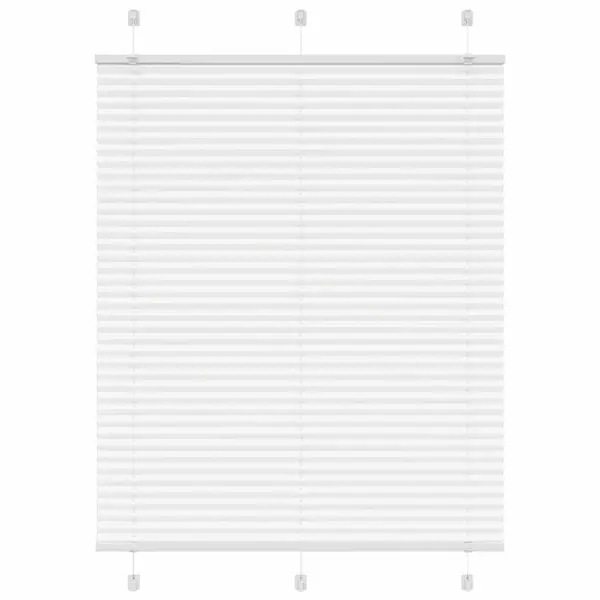 Gossi jaluza plisata alb 110x100 cm latime tesatura 109,4 cm