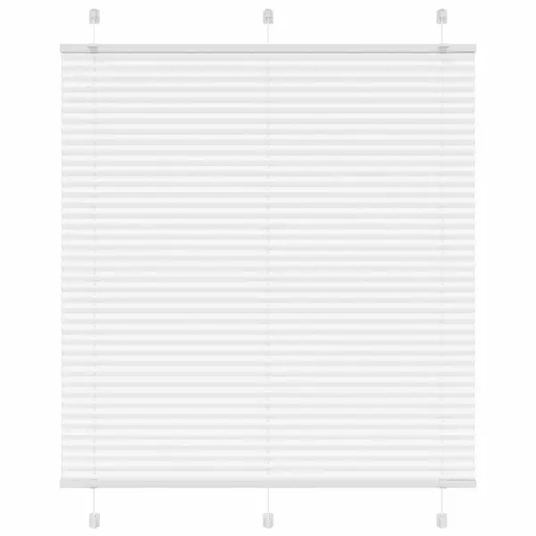 Gossi jaluza plisata alb 115x100 cm latime tesatura 114,4 cm