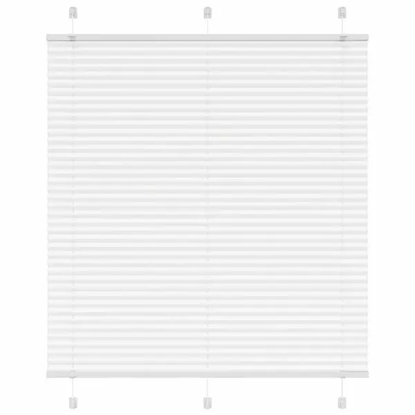 Gossi jaluza plisata alb 120x150 cm latime tesatura 119,4 cm