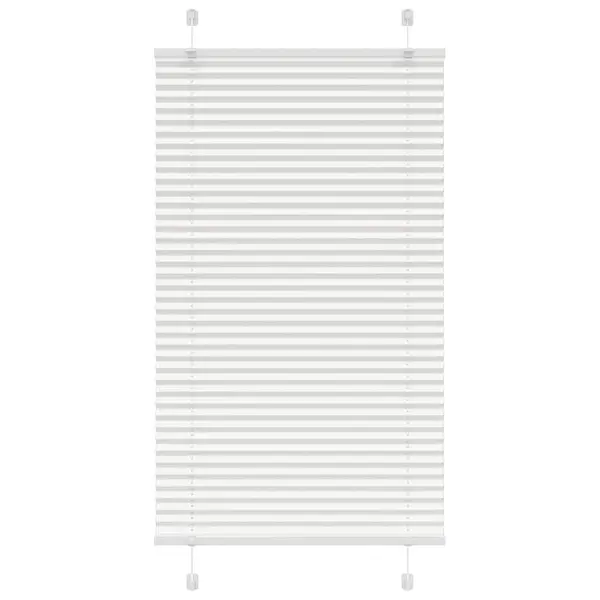 Gossi jaluza plisata alb 70x100 cm latime tesatura 69,4cm poliester