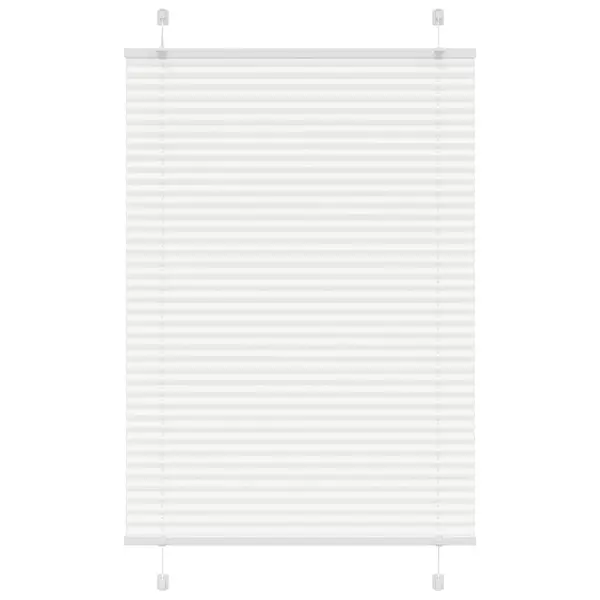 Gossi jaluza plisata alb 95x150 cm latime tesatura 94,4cm poliester