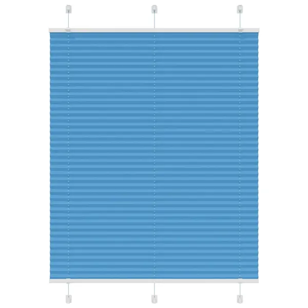 Gossi jaluza plisata albastru 110x100 cm latime tesatura 109,4 cm
