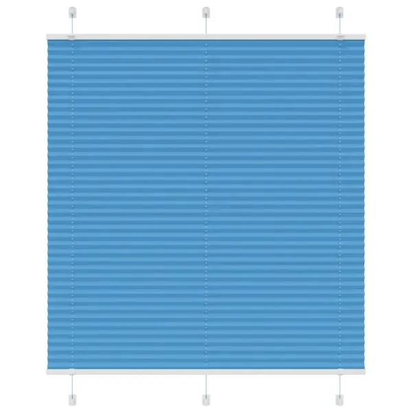 Gossi jaluza plisata albastru 115x100 cm latime tesatura 114,4 cm