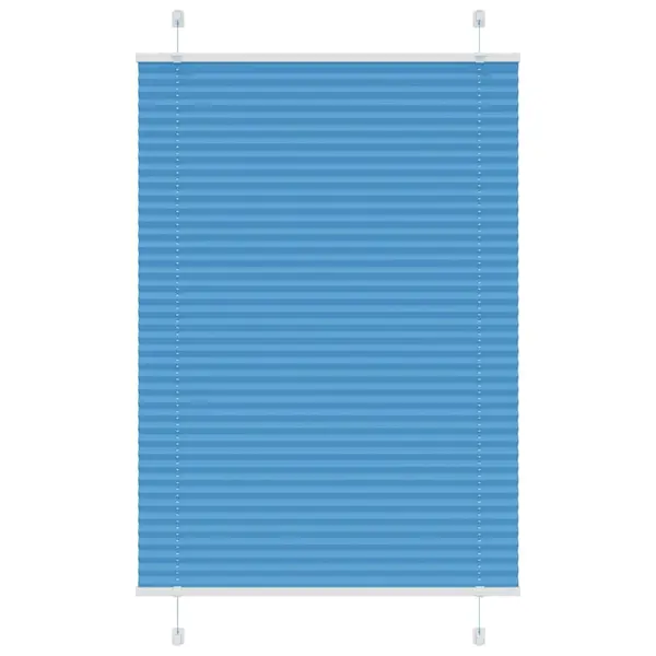 Gossi jaluza plisata albastru 95x150 cm latime tesatura 94,4 cm