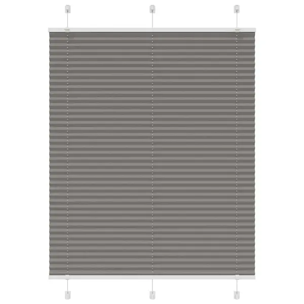 Gossi jaluza plisata antracit 110x150 cm latime tesatura 109,4 cm