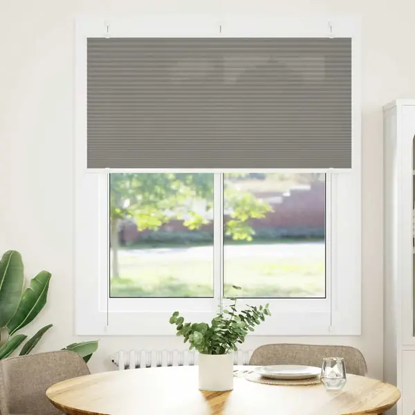 Gossi jaluza plisata antracit 115x100 cm latime tesatura 114,4 cm