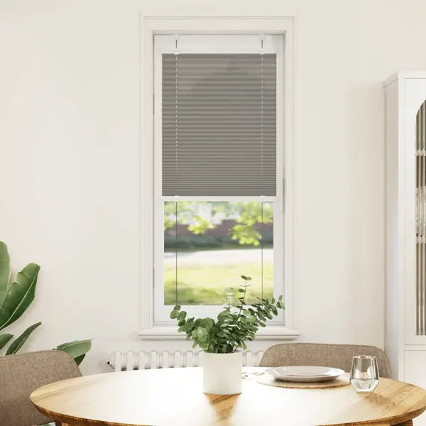 Gossi jaluza plisata antracit 40x100 cm latime tesatura 39,4 cm