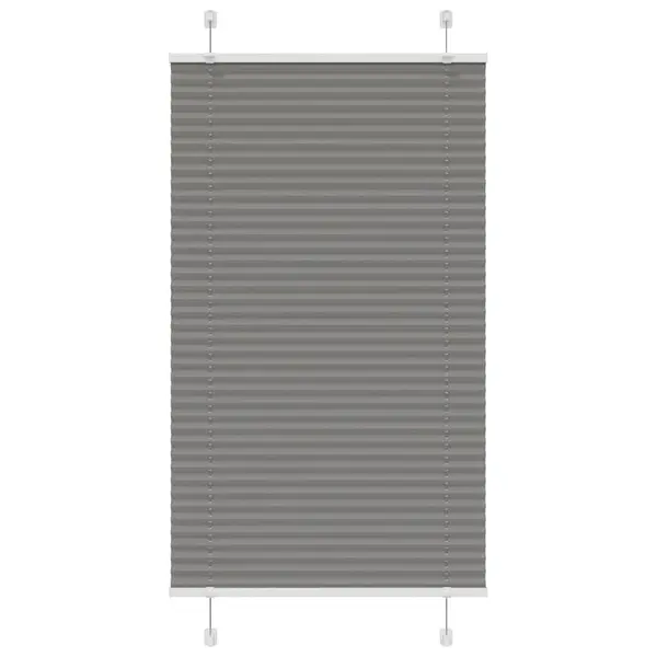 Gossi jaluza plisata antracit 70x150 cm latime tesatura 69,4 cm