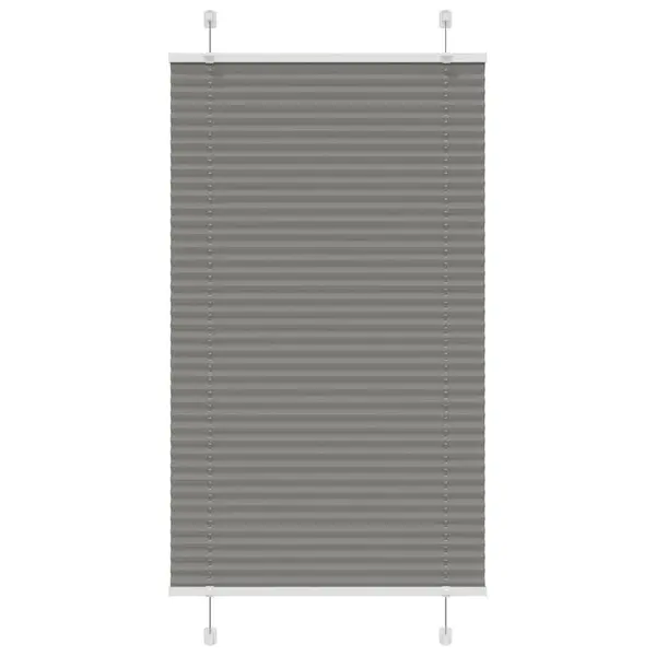 Gossi jaluza plisata antracit 75x150 cm latime tesatura 74,4 cm