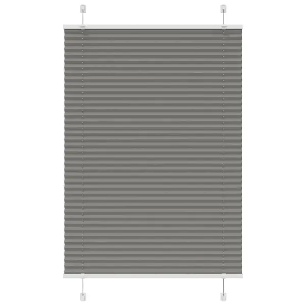 Gossi jaluza plisata antracit 85x150 cm latime tesatura 84,4 cm