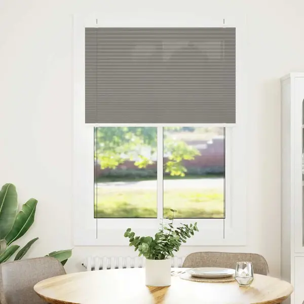 Gossi jaluza plisata antracit 90x100 cm latime tesatura 89,4 cm